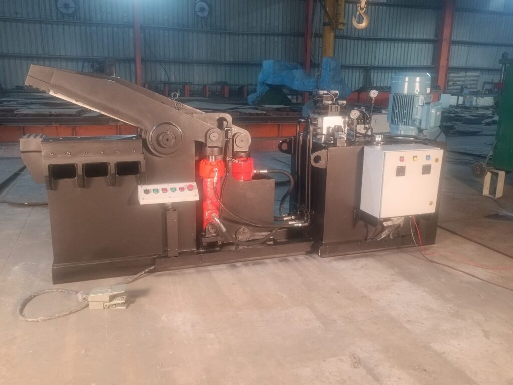 hydraulic metal shearing machine for scrap cutting