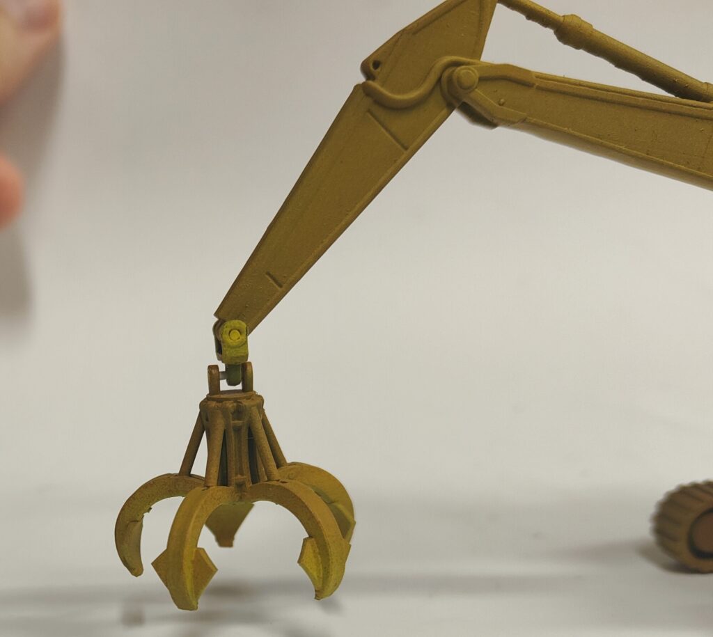 scrap metal grab handling machine hydraulic